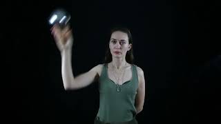 Contact juggling moves - butterfly windshield wiper