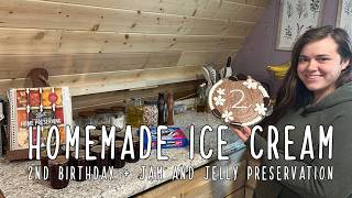 Homemade Ice Cream Cake - Jam and jelly preservation