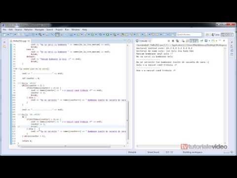 Introducerea in c++ tutorial video nr 8