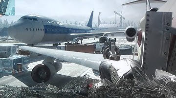 MW3 TRICK SHOT ON TERMINAL AND EASIER WAY ONTOP OF THE PLANE