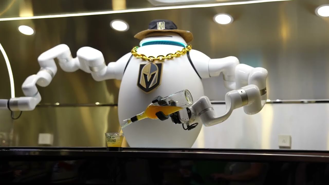 Video thumbnail: Richtech Robotics ADAM at the Vegas Golden Knights