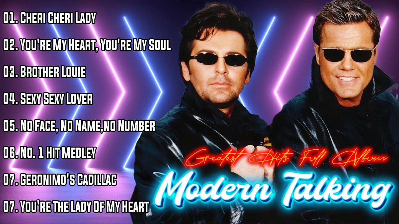Modern Talking – Greatest Hits Full Album 💿 You're My Heart, You