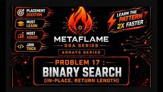 Binary Search 🔥 | Java DSA in Tamil