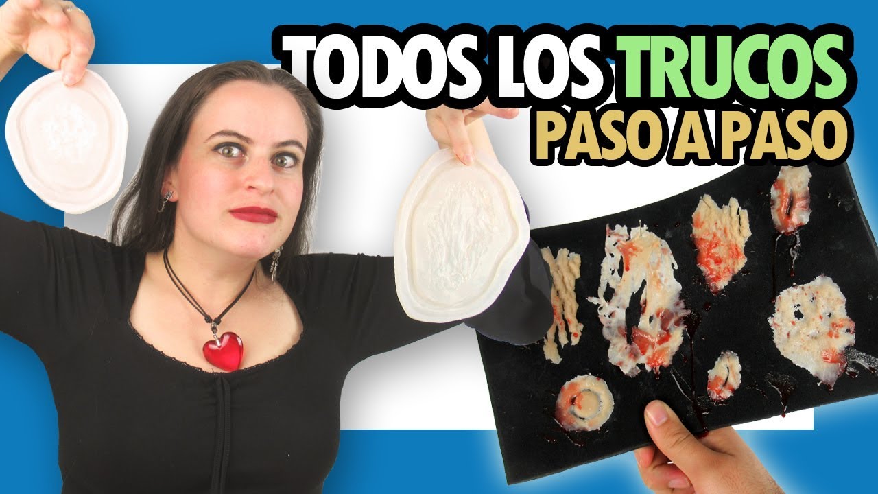 Cómo hacer PRÓTESIS en GELATINA FX 🎃 TUTORIAL 🎃 [Makeup FX ↝ Cosplay]