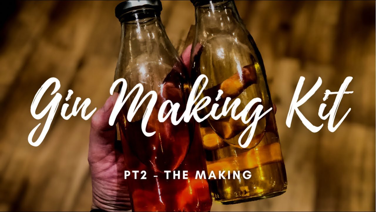 Pt2 Making Gin at home Gin Making Kit Sandy Leaf Farm Hunter