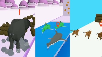 Animal Transform Race-Epic Race 3D-Walkthrough Gameplay-Level 1 to 30 (Android & iOS)|#cartoons