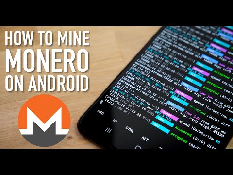 How To Mine XMR Monero CryptoCurrency On An Android Phone / Tablet