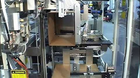 Vertical Knock Down Case Packer for cartons