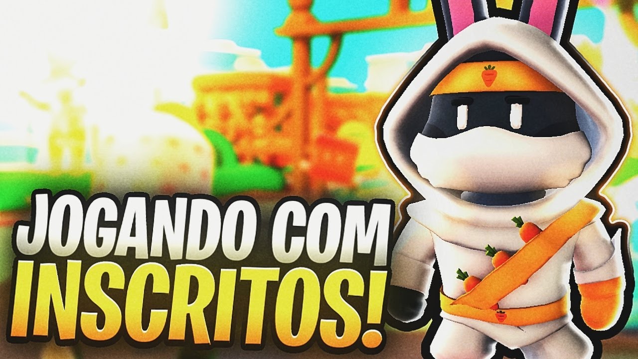 🔴STUMBLE GUYS AO VIVO !🔴🔴JOGANDO COM INSCRITOS🔴#10k 