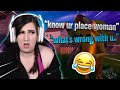 CRAZY Old Southern Lady Roasts Me.. (Fortnite Squad Fills)