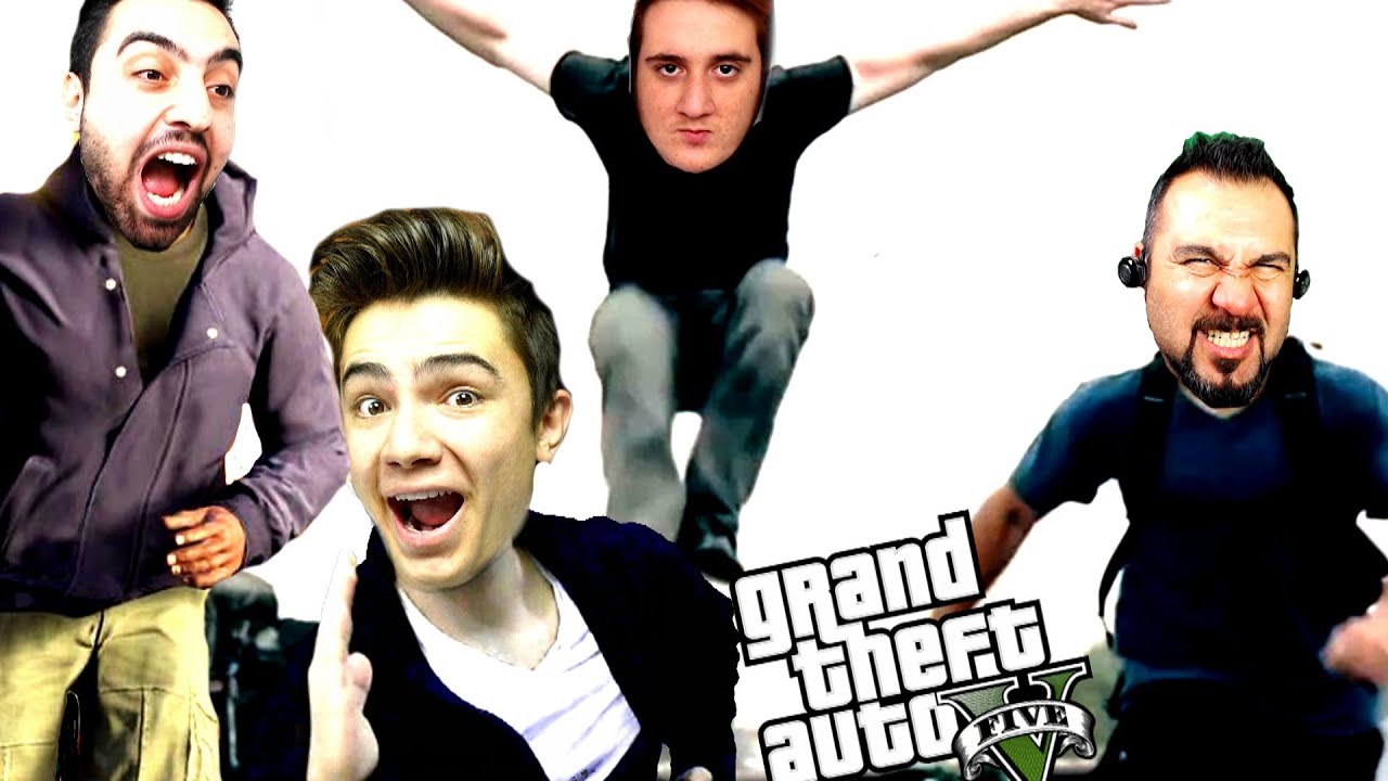 ARABALARLA DEĞIL ! KOŞARAK YARIŞIYORUZ ! Gta 5 Ekip