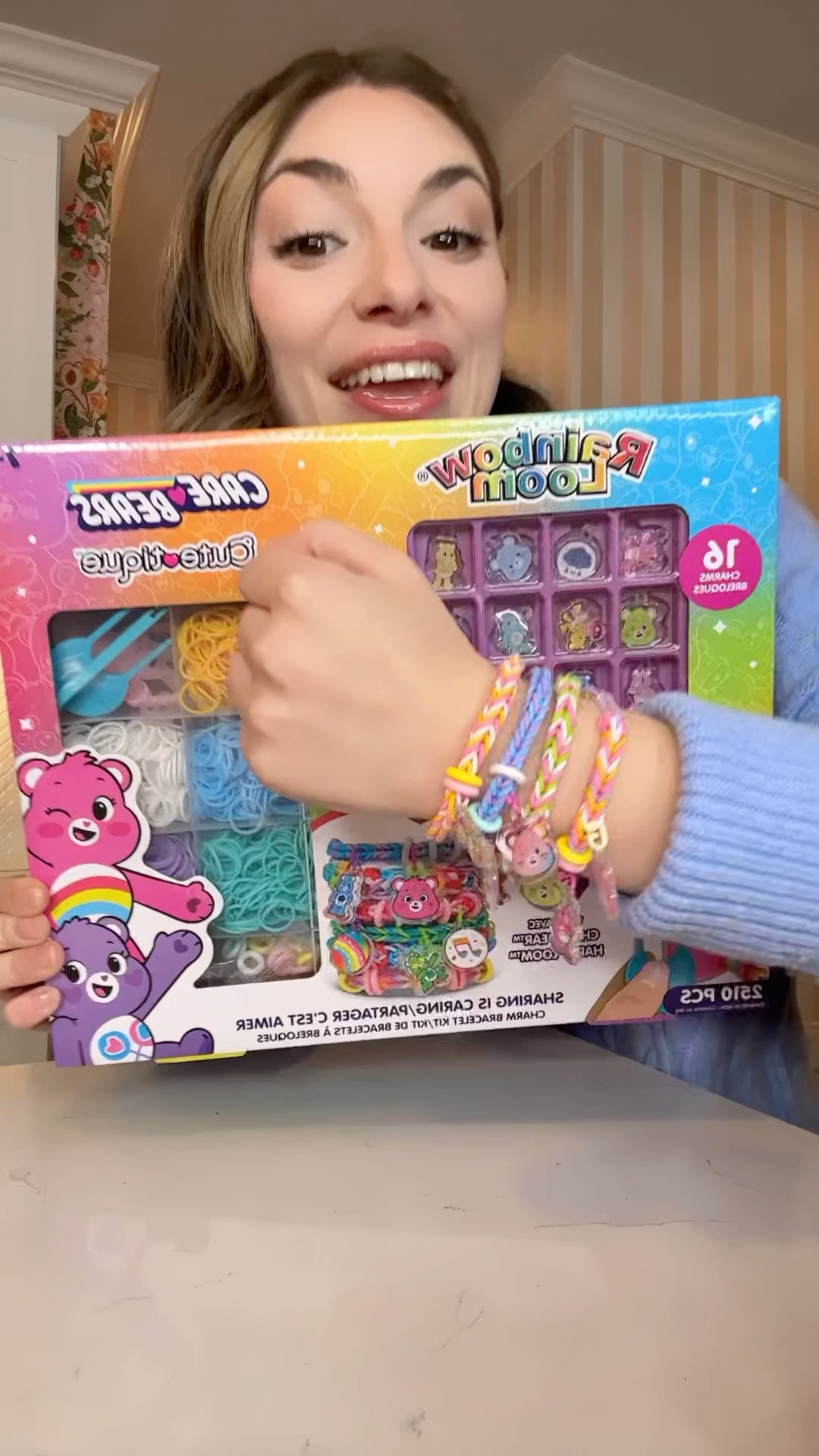 Bracelet making just got sweeter with the Care Bears! ?✨? So adorable ? #bracelet