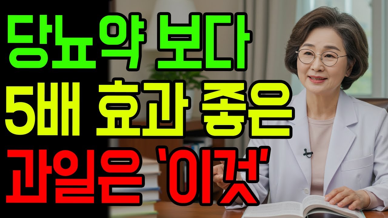 혈당약보다 5배 빠르게 떨어뜨리는 과일 '4가지' 안 먹으면 손해입니다