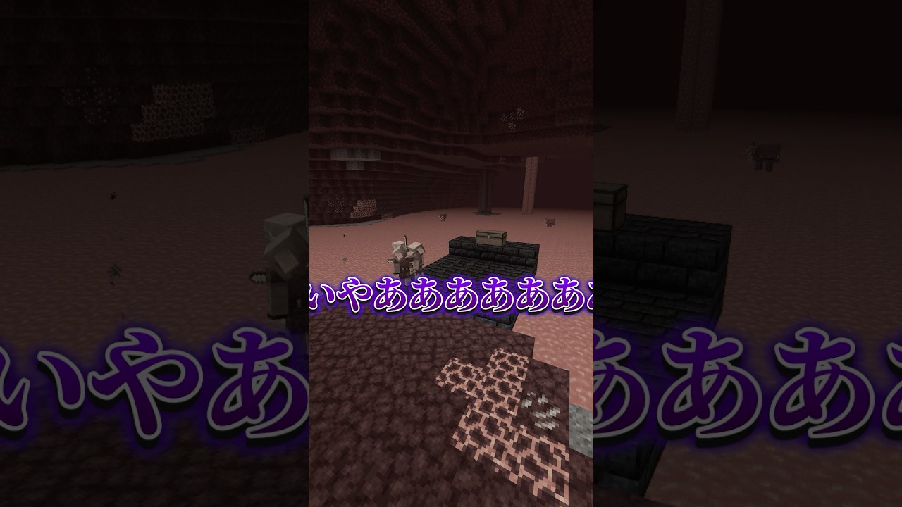ピグリンさんとの関わり方を勉強しましょう✏️#shorts #マイクラ #マインクラフト #いろはス