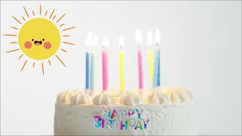 Feliz Cumpleaños Guillermo- VERSION POP