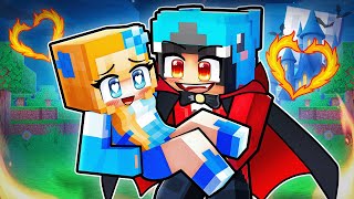 CRYSTAL Girl Dating a OMZ VAMPIRE King in Minecraft!