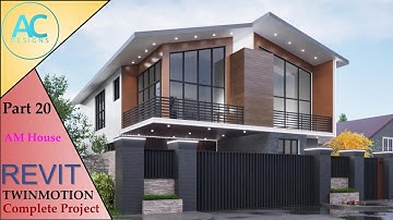 AM House | Part 20 | Complete Step By Step Project | Revit and Twinmotion Tutorial