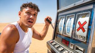 Gambling To Survive In The Desert For 24 Hours! Net Worth