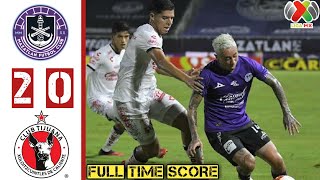 Mazatlan vs Tijuana Live Score Updates No Highlights - Liga MX Results 2022 FT screenshot 3