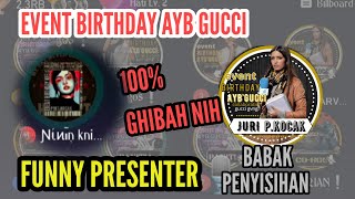 NININ KNIGHT - FUNNY PRESENTER KOCAK (EVENT BIRTHDAY AYB GUCCI screenshot 5