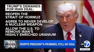 White House won't confirm, deny if Trump has made changes to proposed deal with Iran