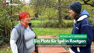 #eifeldreitv #EifelBlick Ein neuer Platz für Igel in Roetgen