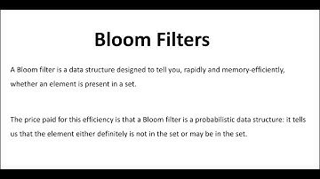 Using Bloom Filters to Return Results in a Single Query