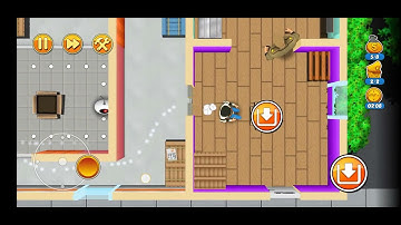 robbery bob 2 seagull bay level 8 tutorial😛😛