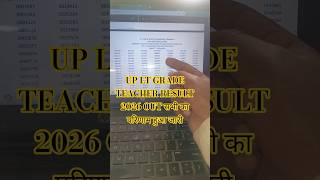 UPPSC LT Grade Result 2026 | Lt Grade Result 2026 | How to Check UP LT Grade Teacher Result 2026
