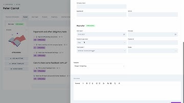 Onbee.app: Creating a Linked Task Between a New Hire and Colleagues Assisting with Onboarding