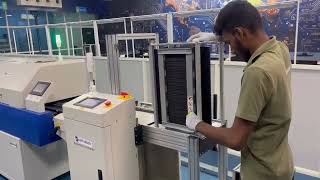 Enthu Tech - SMTMATE Fully Assembly Line Video with AOI