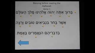 Parsha Power interactive Slideshow- Blessing Before Haftorah