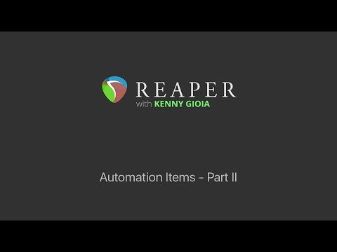 Automation Items in REAPER - Part II