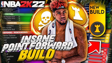 THE TOP POINT FORWARD BUILD IN 2K22 IS HERE! STAX REVEALS THE BEST SMALL FORWARD BUILD IN 2K22!