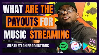 WHAT ARE THE PAYOUTS FOR MUSIC STREAMING | MUSIC INDUSTRY TIPS