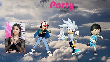 Wii Party - Board Game Island - Ryujin Vs Ash Vs Silver Vs Rin (Ep. 110)