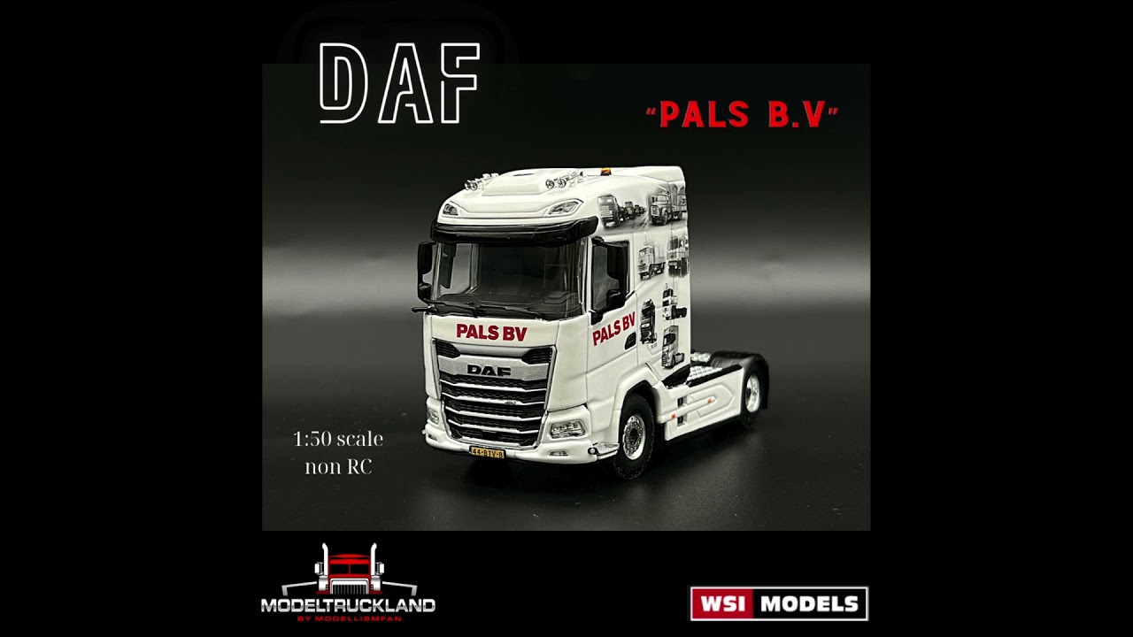 DAF XG 4×2 “Pals B V”,WSI Truck Models 