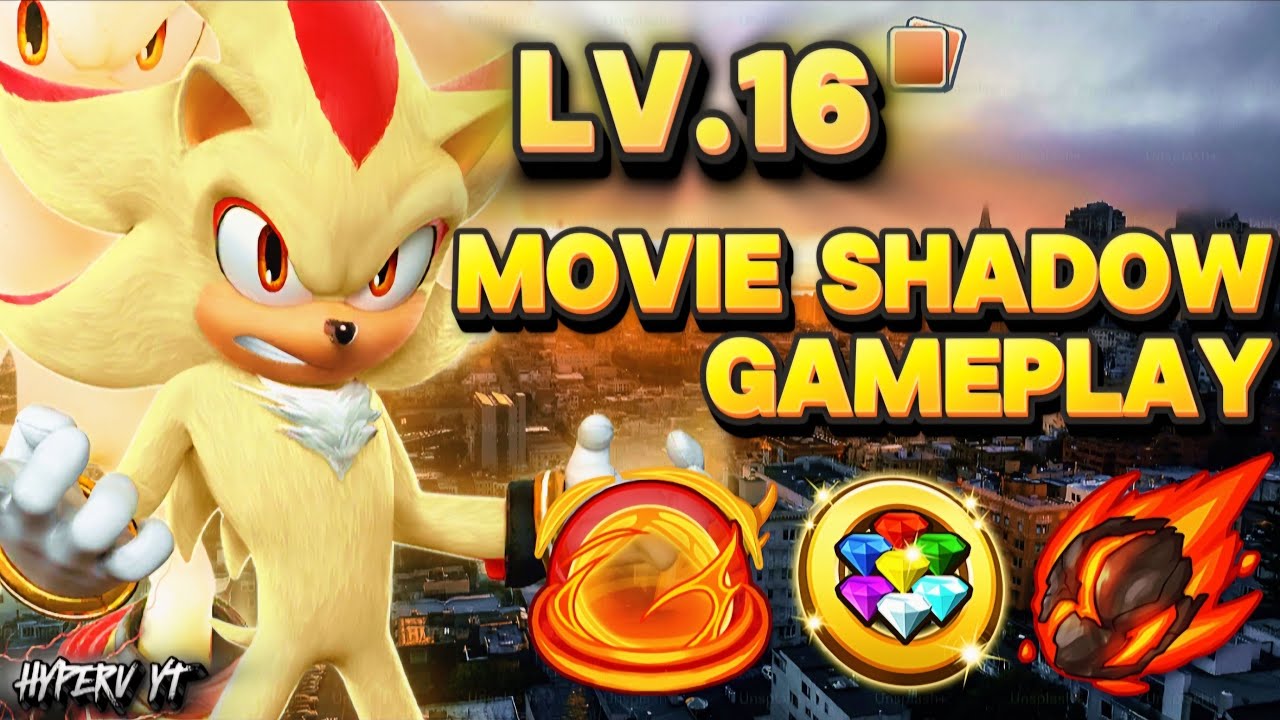 Sonic Forces Speed Battle 💛💔 Movie Super Shadow 💔 Gameplay 💔💛