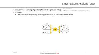 Unsupervised Learning of Metric Representations With Slow Features From Omnidirectional Views