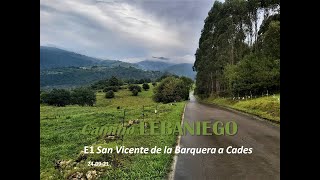 Camino Lebaniego. E1 San Vicente de la Barquera a Cades