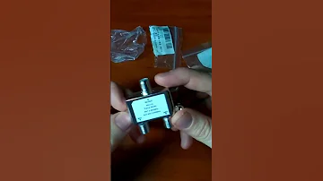 Как подключить спутниковую антенну и эфирную Т2 антенну на один кабель. Полное видео есть на канале.