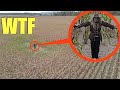 you won't believe what my drone saw in this haunted cornfield.. (the scarecrow is alive!)