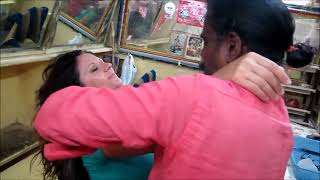 World's Greatest Head Massage 19 : Eliana (ASMR Barber) meets Baba, the cosmic Barber