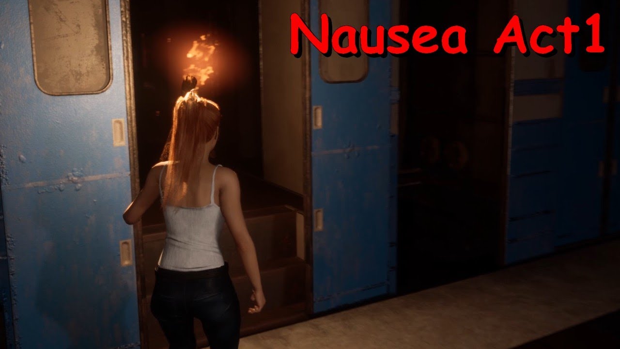 Nausea Act1 Full Playthrough Gameplay (Horror Game) YouTube