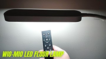 Wio-Mio Led Floor Lamp with 4 Color Temperature and Stepless Dimmer Review & Test #shorts