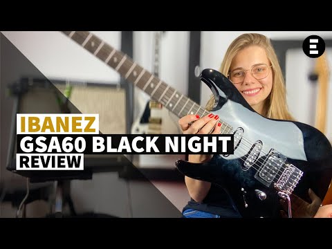 Guitarra IBANEZ GSA60 Black Night | EGITANA.pt