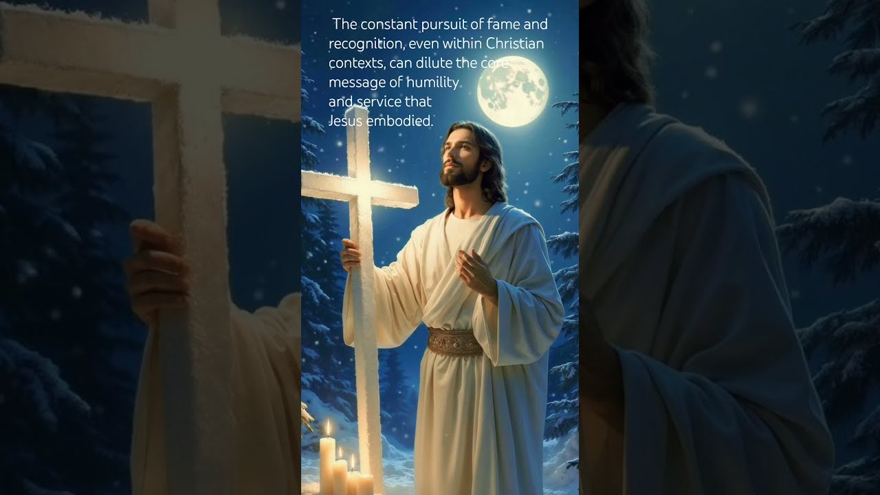 The Constant Pursuit Of Fame And Recognition Benfuller Since Jesus 
