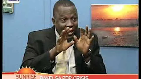 John Oloyede on Bayelsa PDP Crisis pt.1