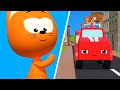 El gatito Koté | Camion de bomberos | Canciones infantiles y dibujos animados