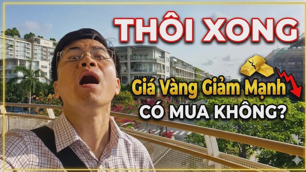 Giá vàng đang giảm - Có nên mua (bán) lúc này không?